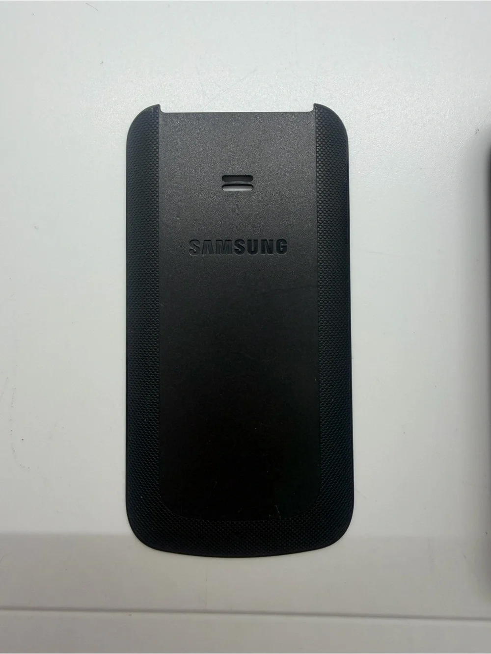 Samsung Black Flip Phone with Tactile Keypad